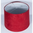 thumbnail image 5 of Suede Hardback Lamp Shade, 10" Top, 12" Bottom, 8.5" Slant Cream, 5 of 5