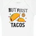 thumbnail image 4 of Inktastic But First Tacos Boys or Girls Baby Bodysuit, 4 of 5