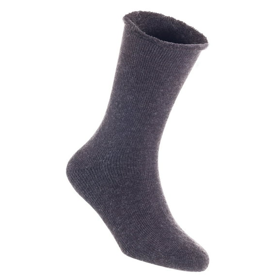 Lian LifeStyle Fantastic Children's Wool Crew Socks, LK0601, Size 6M-12M, Color Coffee