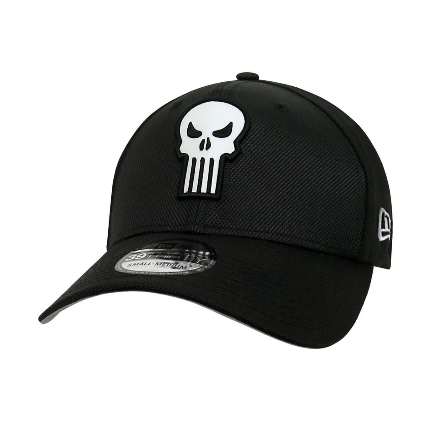 Punisher Skull 39Thirty Flex Fit Hat-Small/Medium - Walmart.com
