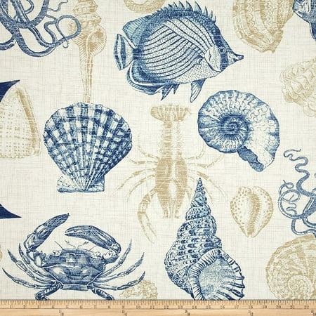 Richloom Solarium Outdoor Sealife Marine Fabric By The Yard Richloom Solarium Outdoor Sealife Marine Fabric By The Yard Fabrics