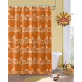 thumbnail image 2 of Thanksgiving Shower Curtain Set ，Waterproof Fabric Shower Curtains Fall Line Pumpkin Shower Curtains for Bathroom,Bathroom Decor 54x"78", 2 of 7