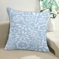thumbnail image 3 of Flmtop 1PC Soft Pillow Covers Flower Printed Pillowcases with Exquisite Pattern Easy Maintenance Pillowcase Washable Pillowslip Sofa Pillow Cover Decor, 3 of 10