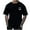 mens shirts-Black, variant on Mens Shirts Men Tops T Shirts for Man Summer Fashion Casual Men's Round Neck Printed T-Shirt Top Pink S