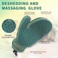 thumbnail image 6 of Xiangyi 2 in 1 Cat Hair Glove & Pet Fur Remover Glove, Dog Grooming Glove Brush for Shedding, Massage, Efficient Pet Hair Remover Mitt for Uproot Cleaner Clothes, Couch, Carpet, 6 of 6