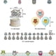 thumbnail image 2 of Owl Themed Kids Birthday Party Decoration Banner Balloon Cupcake Cake Toppers Set, 2 of 5