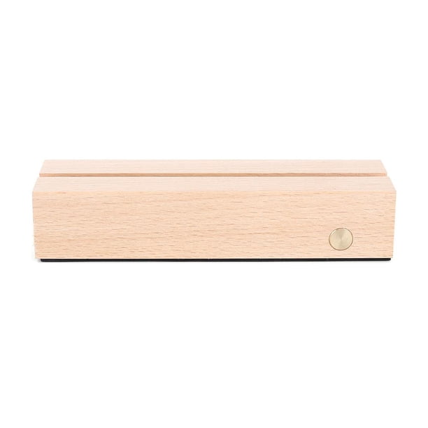 Rectángulo de madera LED Base Touch 400mAh Base de luz LED recargable USB (C) Kuymtek Para estrenar