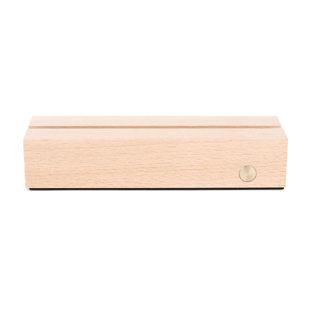 Rectángulo de madera LED Base Touch 400mAh Base de luz LED recargable USB (C)