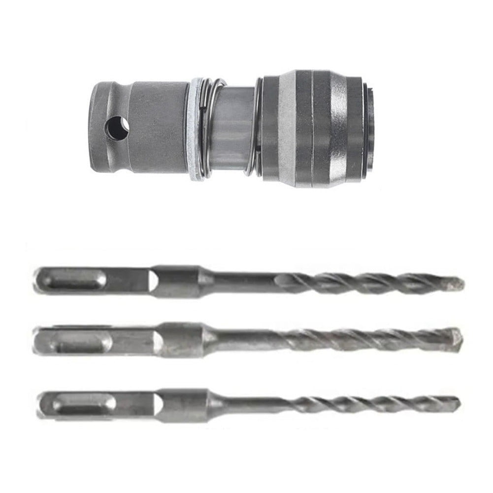 Electric Wrench Converter Wrench To Electric Hammer Converters for Drilling Set D