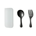 thumbnail image 2 of 304 Stainless Steel Fork and Spoon Set Outdoor Picnic Camping Travel Portable Tableware Set, 2 of 5