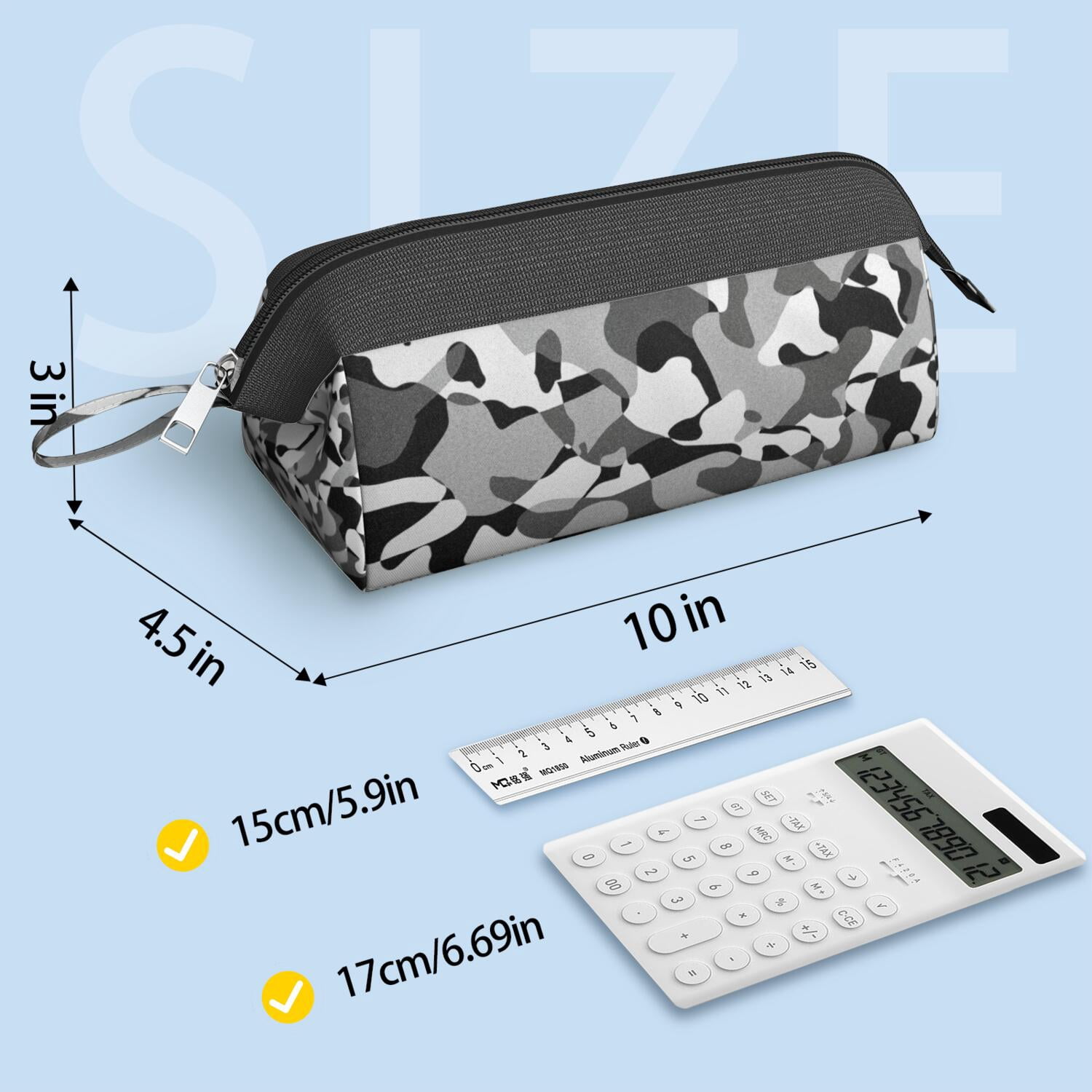 Small Pencil Pouch Pen Case