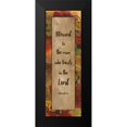 thumbnail image 2 of Haynes, Smith 7x14 Black Modern Framed Museum Art Print Titled - Trusts in the Lord Autumn Blooms, 2 of 5