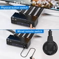 thumbnail image 4 of 8K USB 3.0 DisplayPort KVM Switch 3 Moniteurs 3 Ordinateurs, 8K60Hz DisplayPort KVM Switcher, KVM Switcher pour 3 Ordinateurs Partager 3 Affichages 4 Appareils USB, 4 of 7