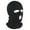 Black, variant on Thermal Face Mask Wind-proof 3 Hole Winter Knitted Cycle Balaclava Dark Red