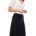 thumbnail image 3 of Modal A line mid calf Skirt, 3 of 3