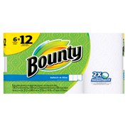 Bounty Paper Towels, Select-A-Size, White, 6 Double Rolls