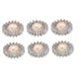 thumbnail image 3 of Biedermann & Sons HJ38 Porte-Bougie en Verre pour Roue Dentée - Pack de 6, 3 of 3
