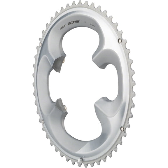 Shimano 105 ST-R7000 Chainring- Silver Tooth Count: 50 Chainring BCD: 110 Shimano Asymmetric