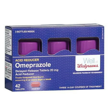 UPC 311917127095 product image for Walgreens Omeprazole Dr 20Mg Tablets 42 ea | upcitemdb.com