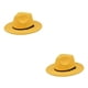 thumbnail image 2 of Sombreros Unisex Sonducket para Atracciones Turísticas y Bodas Gorras Alta Durable elegante Ecológico BF127-12 amarillo 1, 2 of 6