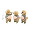 thumbnail image 4 of 3pcs Anti-Scratch Protection Teddy Stickers, 3D Soft Belly Pinch Toys, Silicone Sticker Protector for Car Door & Fridge Door, 4 of 8