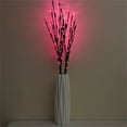 thumbnail image 1 of LED Branch Fairy Lights 20 Bulb Floral String Lights, Battery-Operated Decor for Home Garden & Christmas, 70cm, 1 of 2