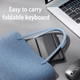thumbnail image 3 of Teclado Diente Plegable Innotech Con Inalámbrico Portátil R () Blue Black, 3 of 9
