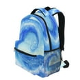 thumbnail image 3 of Blue Waves Stylish Large Backpack 15L Self-Standing Durable Twill for School, Office and Travel Use, 3 of 9