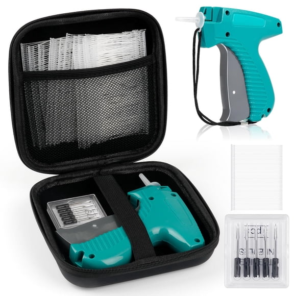 Pistola para etiquetar precios BEVTEE con 5 agujas y 1008 sujetadores