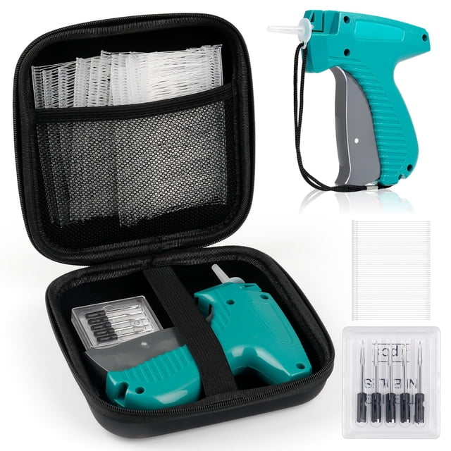 Pistola para etiquetar precios BEVTEE con 5 agujas y 1008 sujetadores
