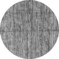 thumbnail image 1 of Ahgly Company Indoor Round Oriental Gray Modern Area Rugs, 5' Round, 1 of 4
