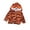 Orange, variant on HNMKIU Adorable Baby Boy Tiger Print Animal Hooded Cardigan Long Sleeve Knit Sweater For Spring Autumn Orange,6-9 Months