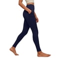 thumbnail image 2 of felwors Yoga Pants for Women with Pockets High Waisted Leggings Workout Sports Running Athletic Pants (Dark Blue, S), 2 of 5