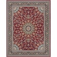 thumbnail image 2 of Unique Loom Outdoor Traditional Collection Area Rug - Wisdom (7' 10" x 10' Rectangle Red/Brown), 2 of 9