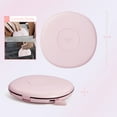 thumbnail image 4 of Mysmir 3.3" Round ABS LED Makeup Mirror w/ USB Cable, Rechargeable, Lighted, 1x/3x Magnification, Pink, 4 of 6