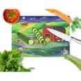 thumbnail image 2 of Caroline's Treasures Corgi Barn Dance Glass Cutting Board Large, 2 of 2