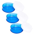 thumbnail image 1 of HAMPPLIES 3 Pcs Éponge Ronde en Plastique Bleu pour Personnel de Banque, 1 of 7