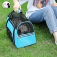 thumbnail image 3 of Dog Bags Portable Dog Carrier Bag Mesh Breathable Carrier Bags for Small Dogs Foldable Cats Handbag Travel Pet Bag Transport Bag ShopWise Round, 3 of 19