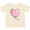 Natural, variant on Inktastic Pink Balloon Heart Boys or Girls Baby T-Shirt