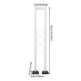 thumbnail image 2 of 17*90cm U-Shaped Stair Handrail 2 Pcs Stair Handrail Carbon Steel Stair Handrail for Indoor Stairs, Porch, 2 of 15