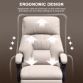 thumbnail image 3 of WXJHL Executive Office Chair with Foot Rest Comfortable High Back Computer Gaming Chairs Home Office Desk Chairs Big and Tall PU Leather Work Chair, 3 of 6