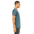 thumbnail image 3 of Bella Canvas Mens CVC Jersey Tee, 2XL, Heather Deep Teal, 3 of 3