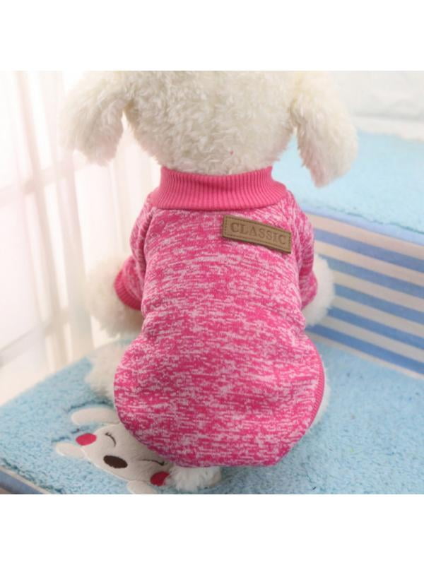 Warm Pet Dog Cute Sweater Small Medium Pet Cat Clothes Coat Jacket