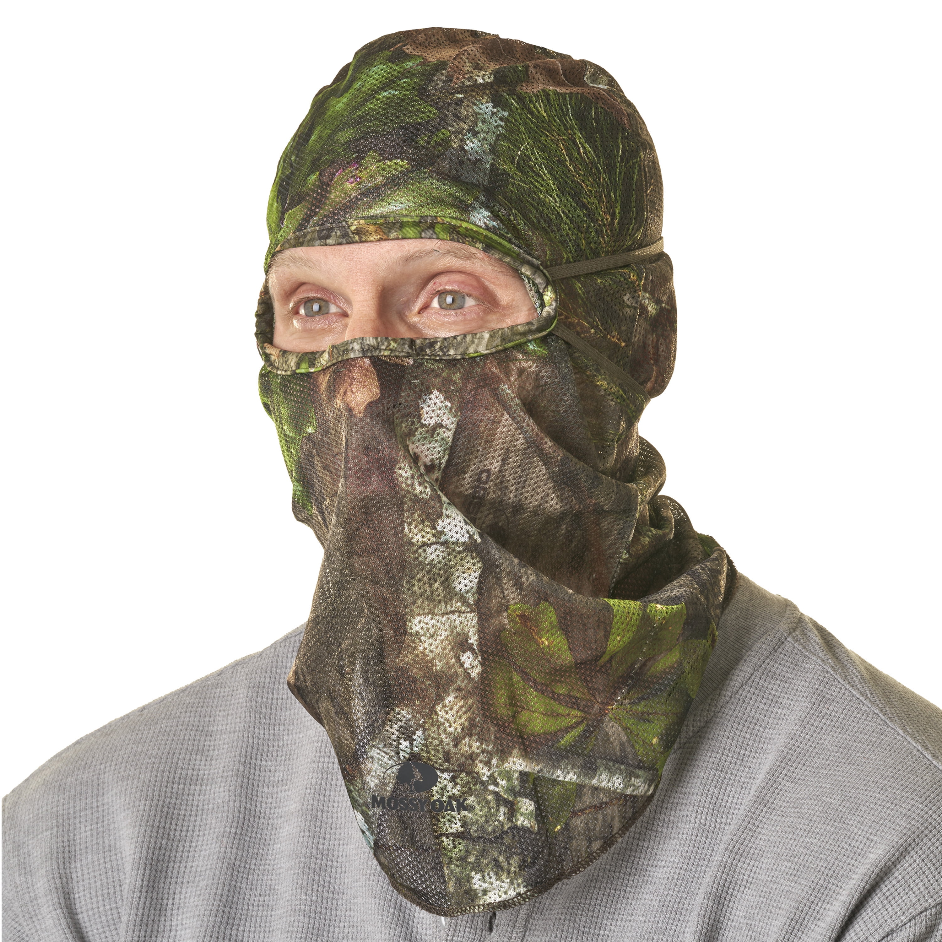 Mossy Oak Obsession Mesh Turkey Hunting Facemask Balaclava, Adult, Unisex