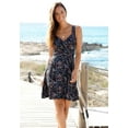 thumbnail image 2 of LASCANA Women's Printed V-Neck Dress Strap, 2 of 5
