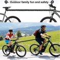 thumbnail image 3 of Correa de cinturón de cuerda de remolque de bicicleta, cuerda de tracción de bicicleta MTB para niños, cinturón portátil elástico reflectante para tirar de padres e hijos para niños adultos, 3 of 5