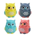 thumbnail image 1 of 4pcs Press Driven Owl Toy Cartoon Coasting Car Toy Kids Educational Toy, 1 of 9