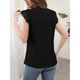 thumbnail image 4 of Blusa de Encaje con Escote Alto para Mujer XXL Negra, 4 of 7