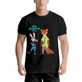 thumbnail image 1 of Zootopia 2 Men's T-Shirt Cotton Short Sleeve Crew Neck Tees, 1 of 5