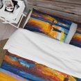 thumbnail image 4 of Designart 'Little Boat By Lighthouse At Sunset' Nautical & Coastal Duvet Cover, 4 of 5